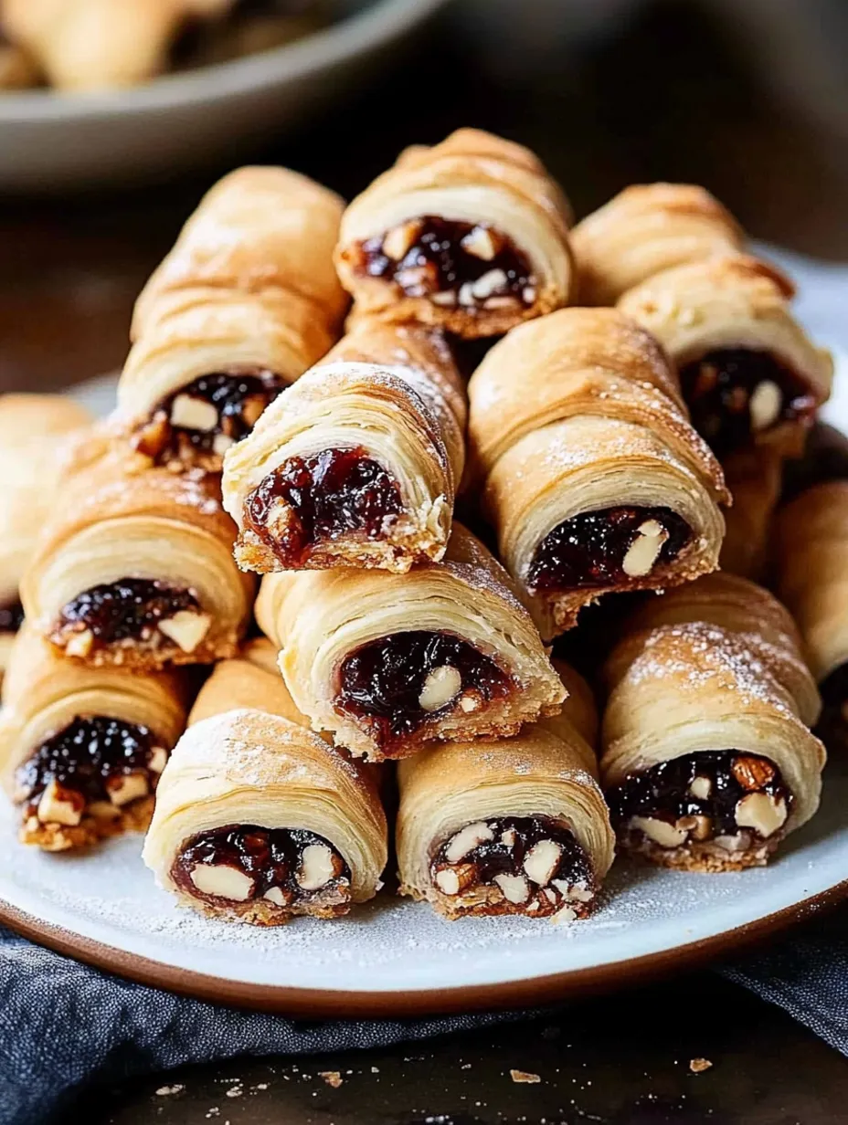 Buttrige & Blättrige Rugelach-Kekse