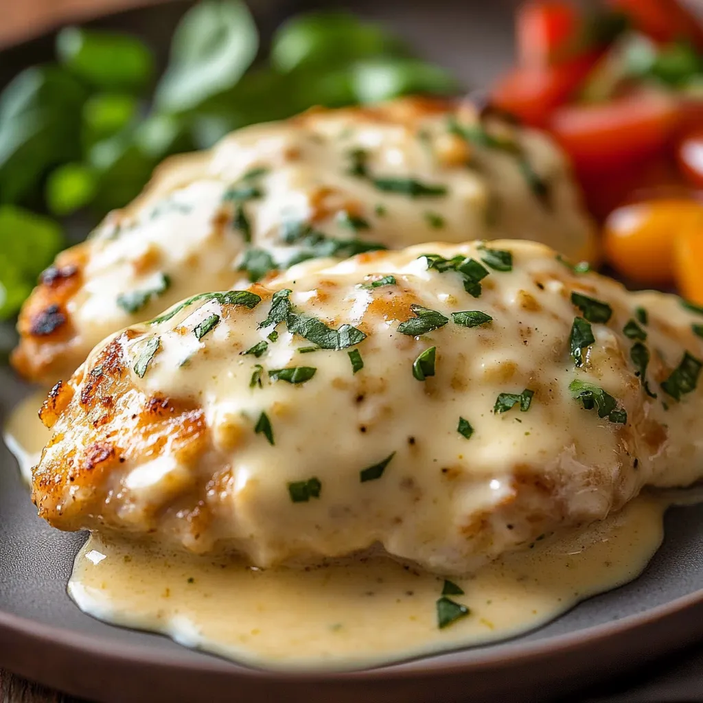 Pepper Jack Crème-Hähnchen Zubereitung