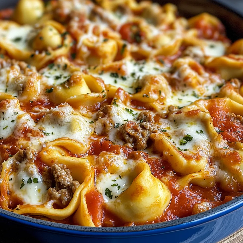 Einfache Meat Lovers Pizza Tortellini