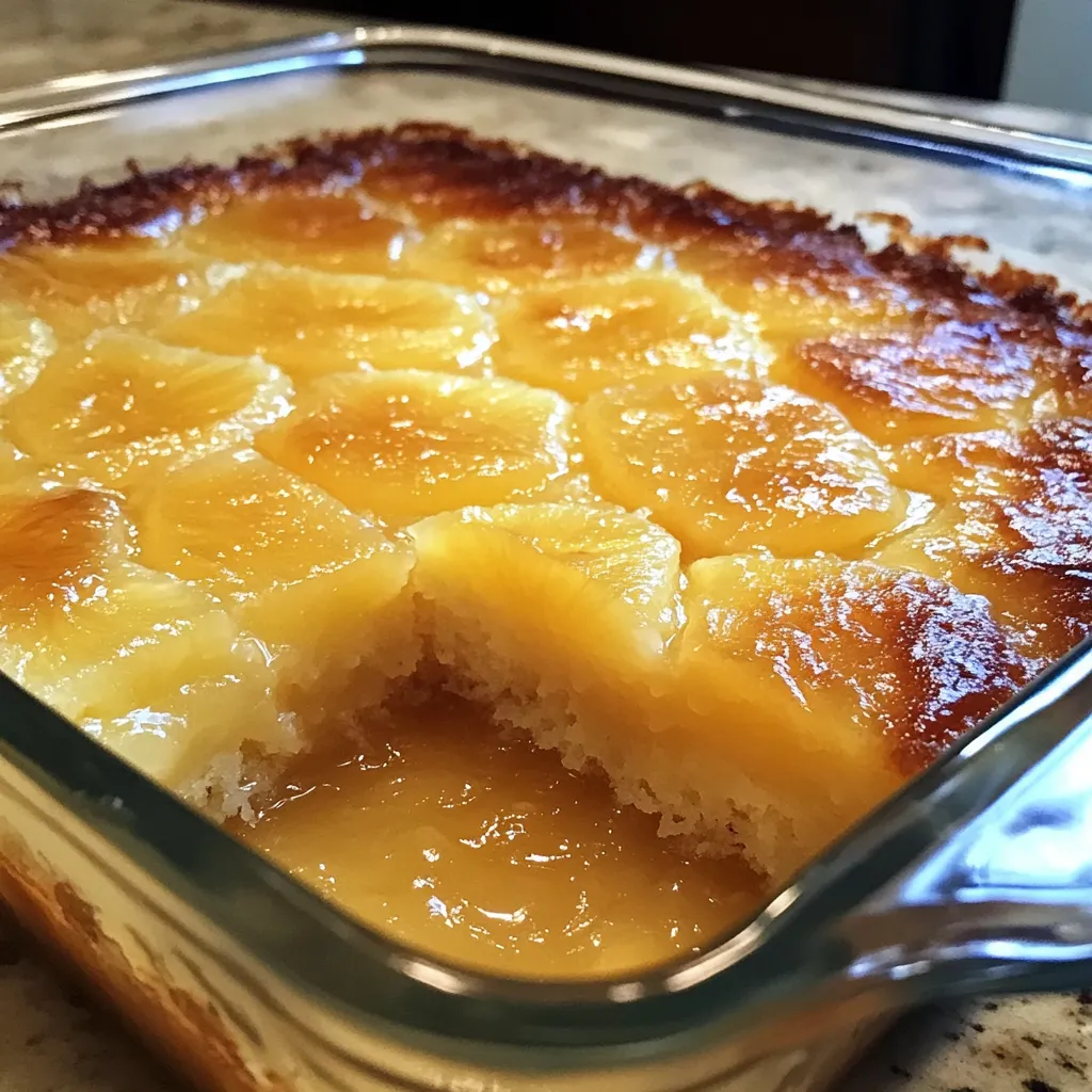 Saftiger Ananas-Traum Kuchen