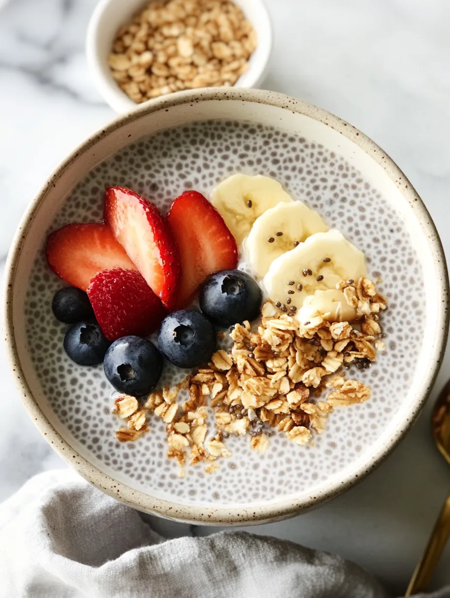 Chia-Pudding mit Kokosmilch