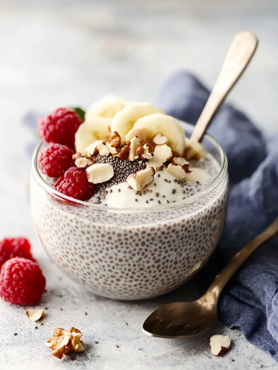 Cremiger Chia-Pudding mit Kokosmilch