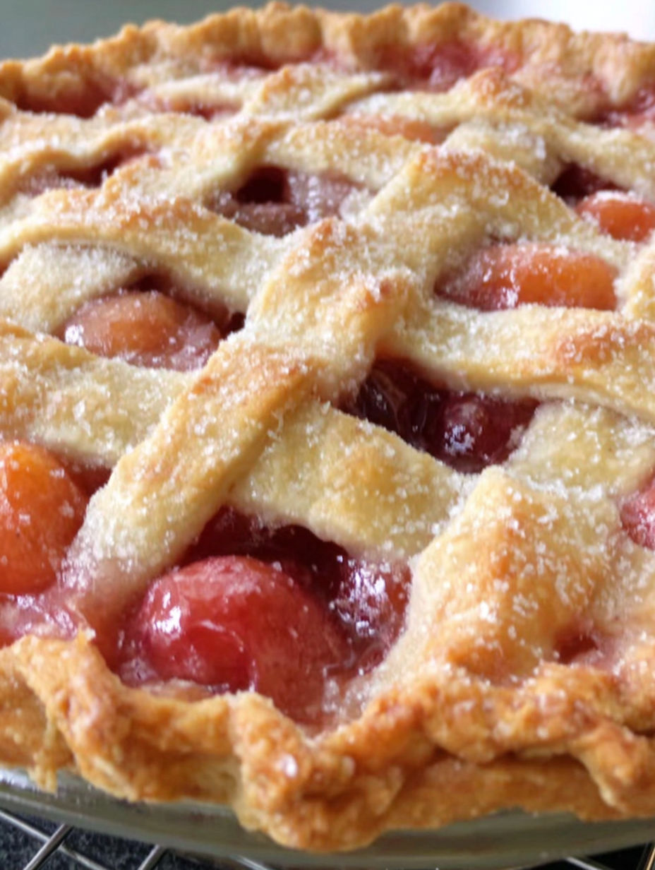 Ein Nahaufnahme von einer Torte mit Streuseln obendrauf.