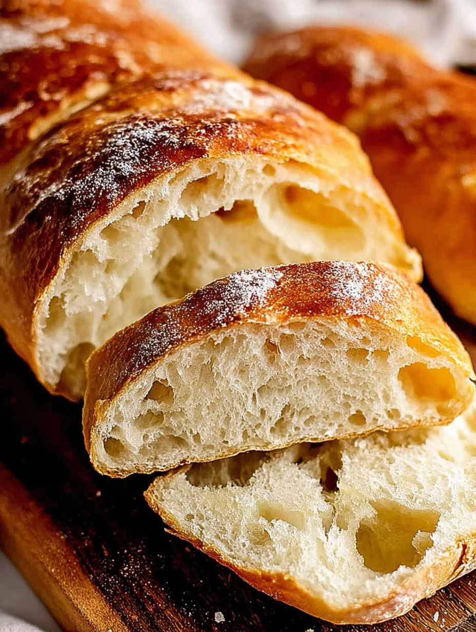 Ein Stück Brot mit weißem Pulver darauf.