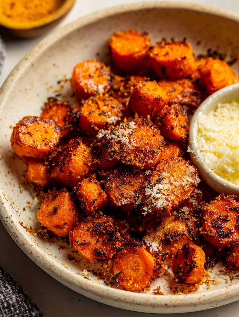 Eine Schüssel Essen mit einer weißen Sauce.