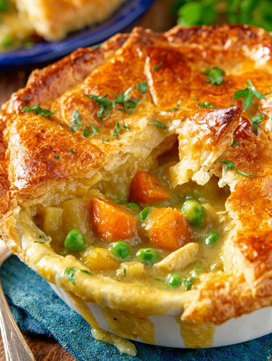 Ein Pie mit einem Stück, das fehlt.