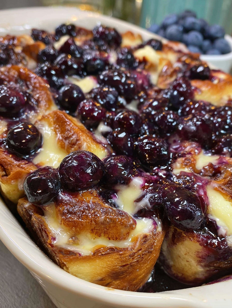 A blueberry cake with a blueberry on top.