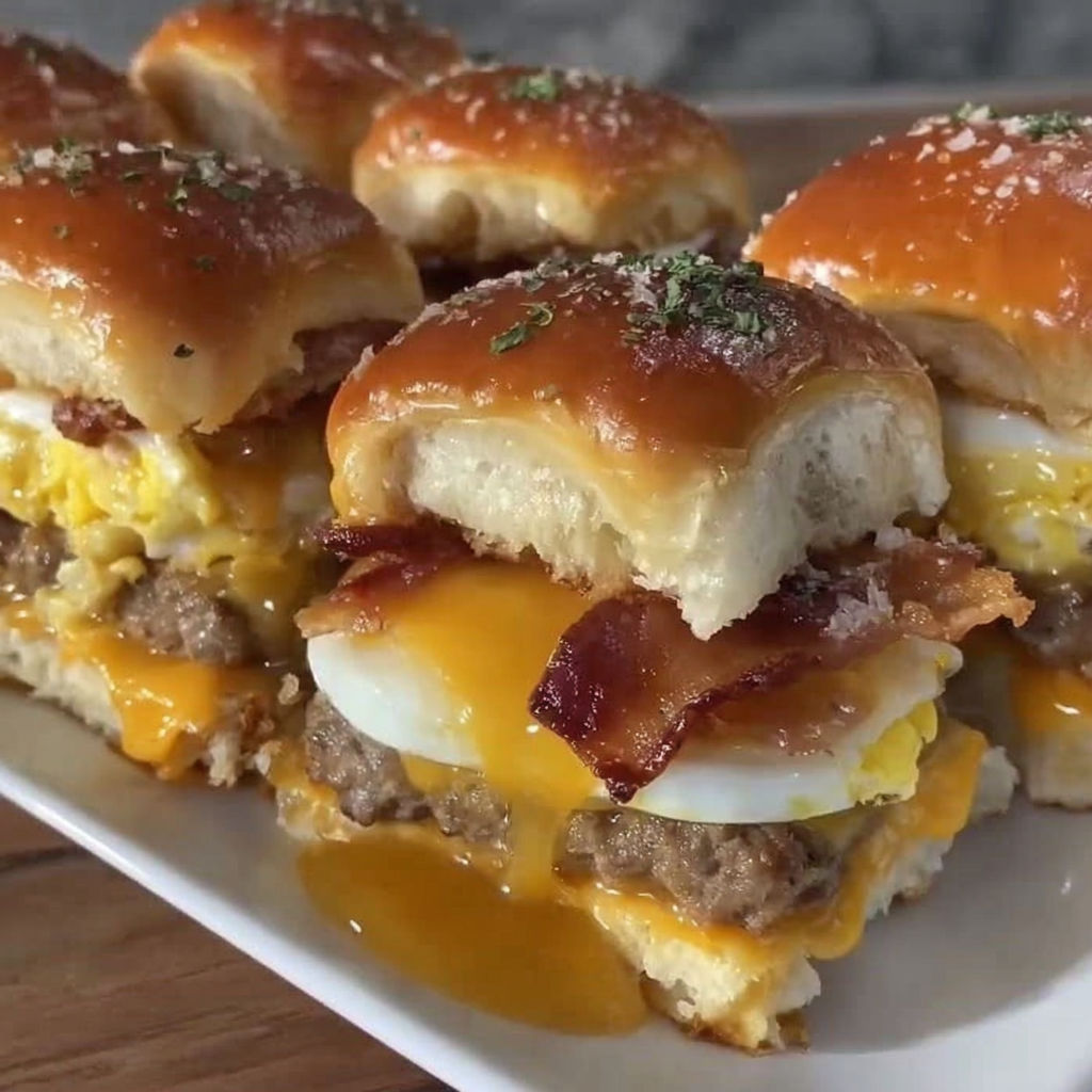The Ultimate Breakfast Sliders.