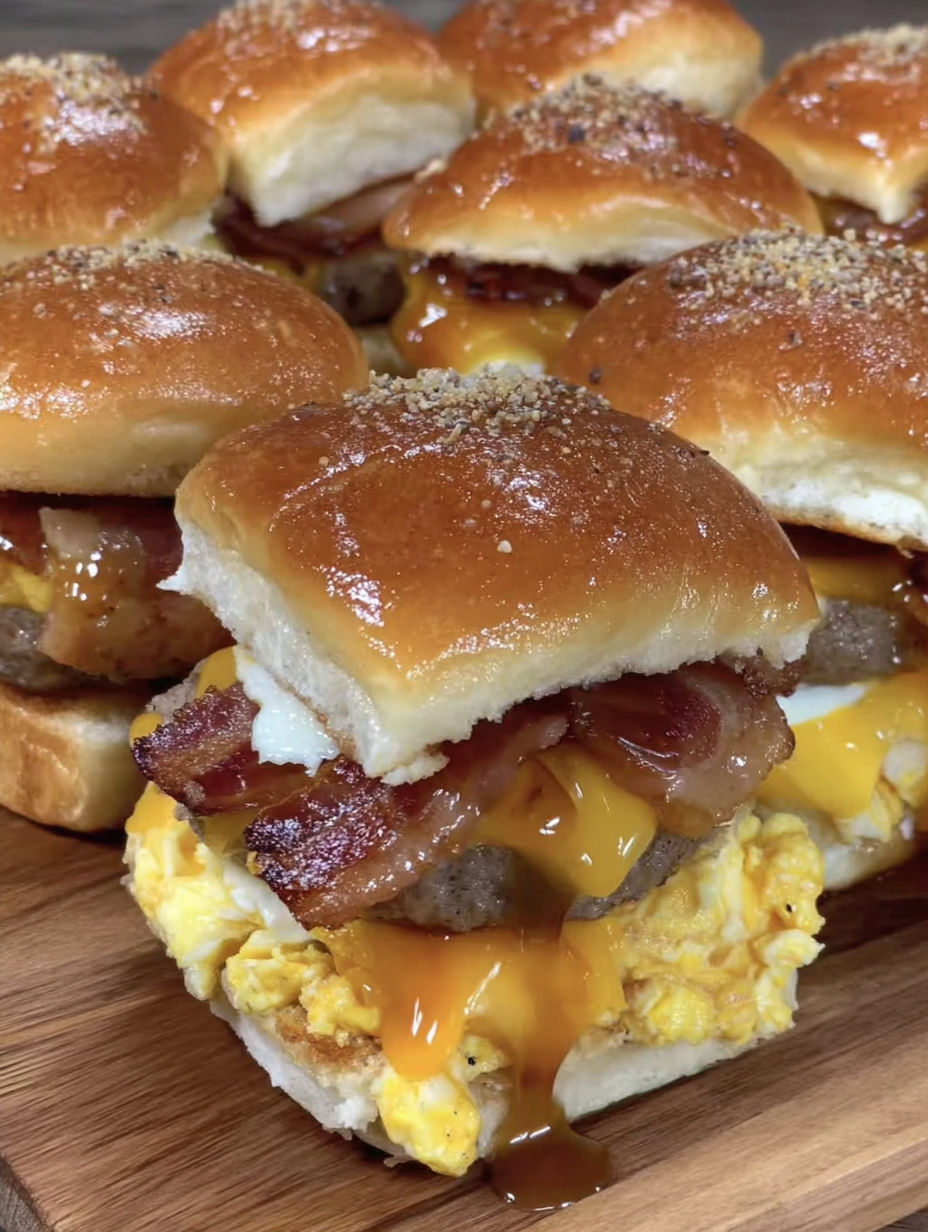 The Ultimate Breakfast Sliders.