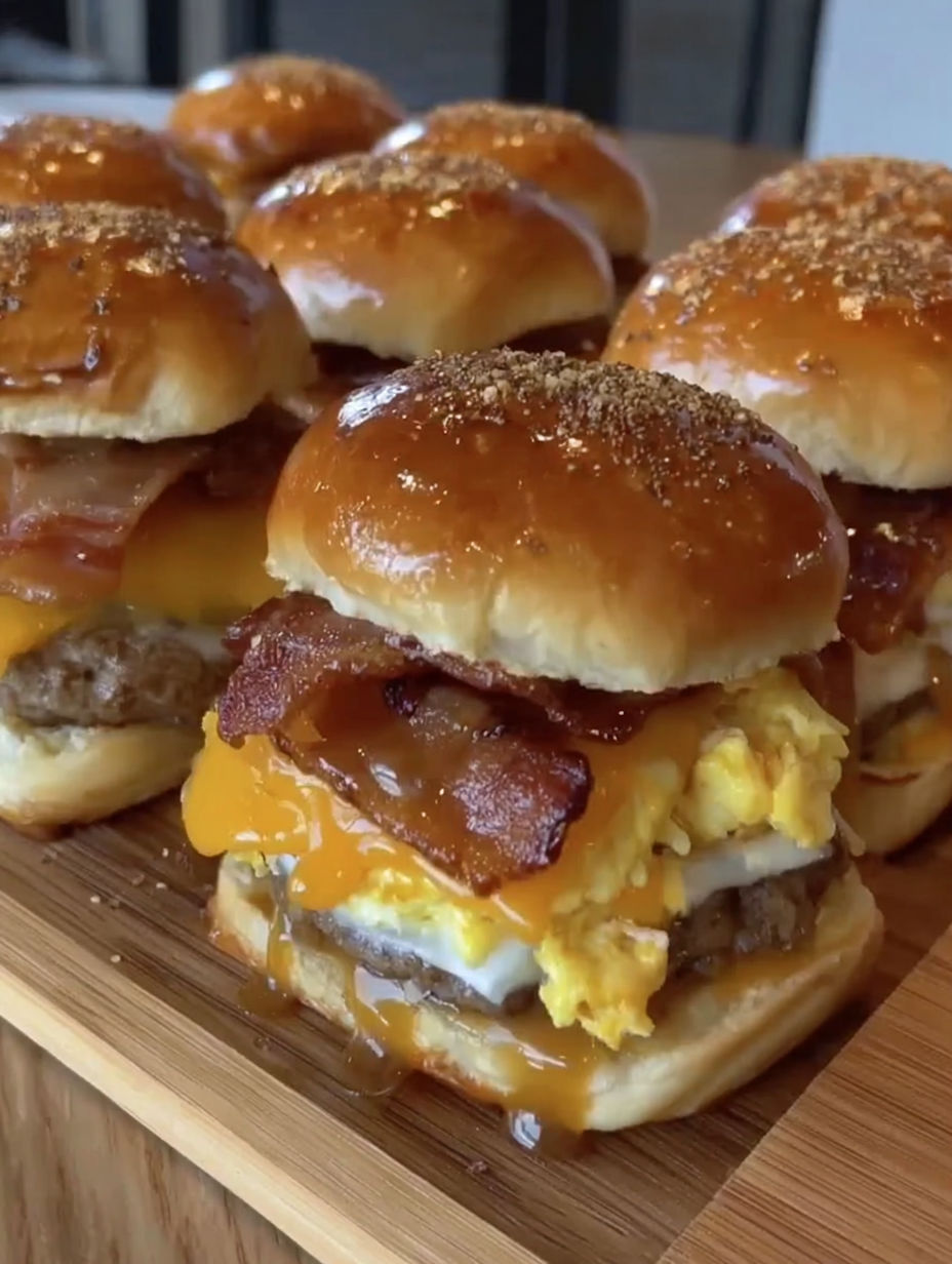 The Ultimate Breakfast Sliders.