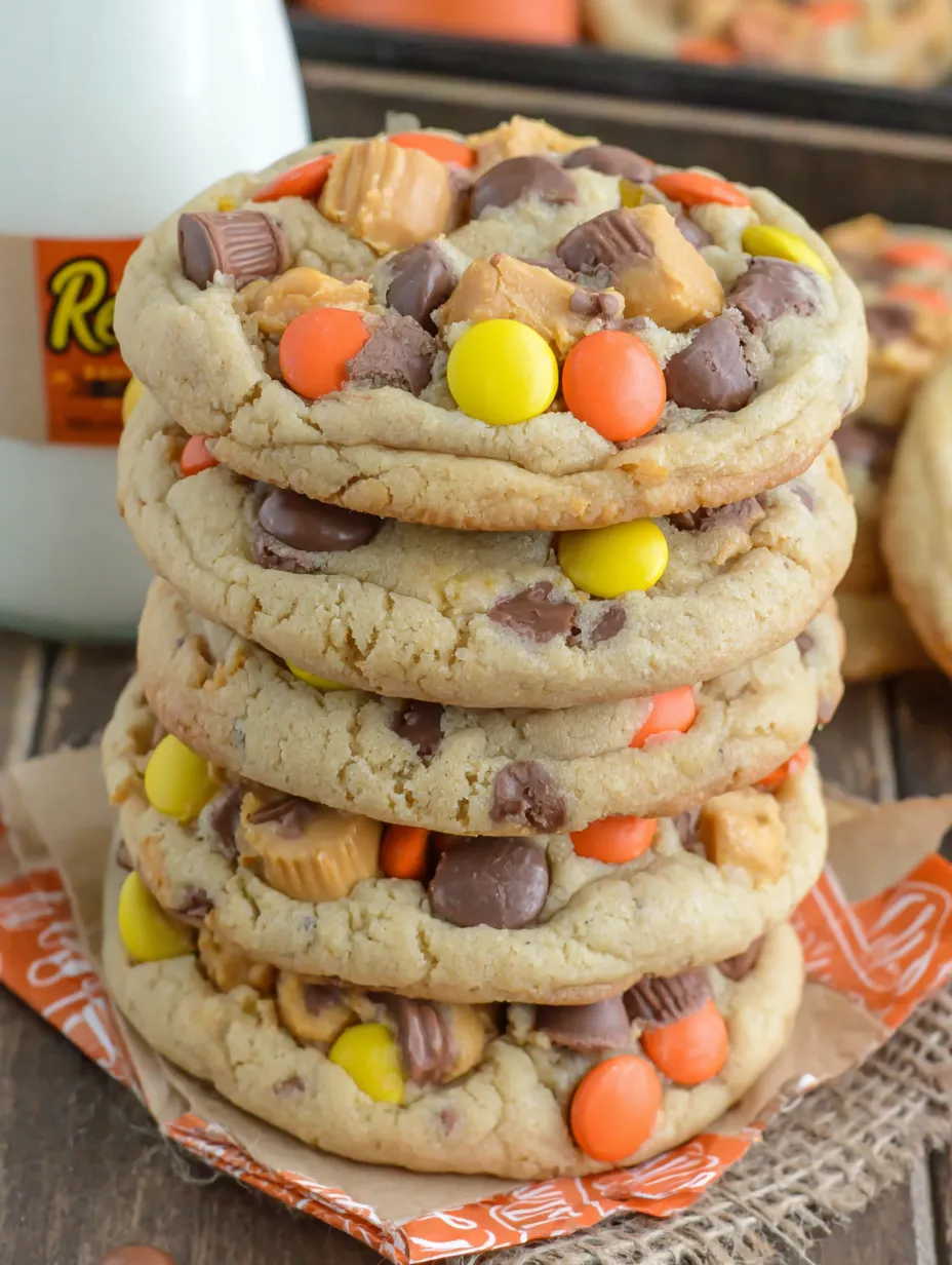 Erdnussbutter-Kekse mit Schokolade