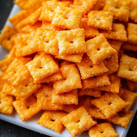 Selbstgemachte Käse-Cracker