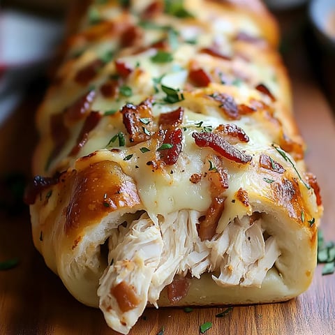 Huhn Speck Ranch Stromboli