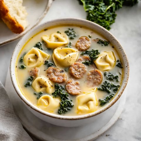 Wurst-Tortellini-Suppe