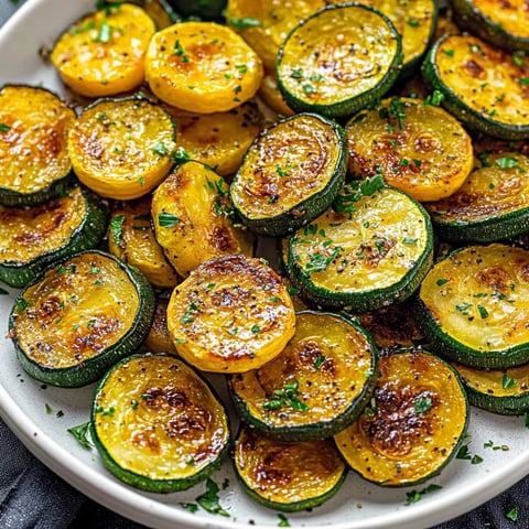 Gegrillte Zucchini und Kürbis