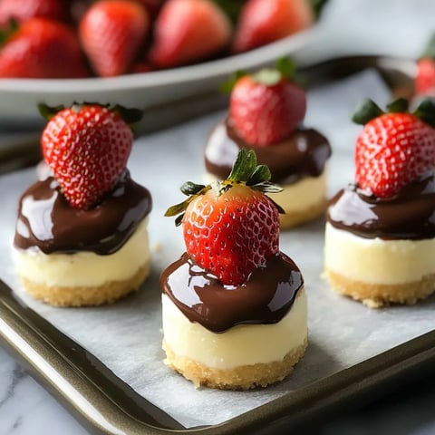 Schoko Erdbeer Häppchen