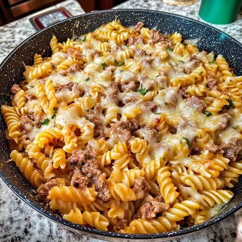 Cremige Philly Pasta