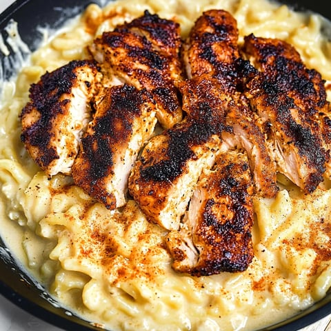 Würziges Cajun Huhn Alfredo