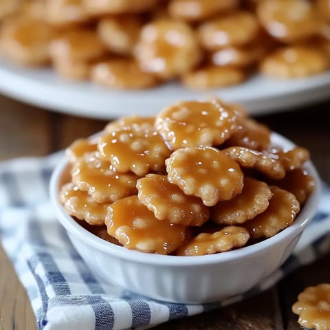 Knusprige Salzkaramell-Happen