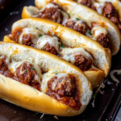 Fleischbällchen-Sandwich