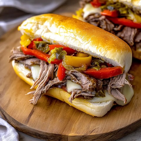 Italienisches Beef Sandwich