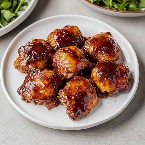 BBQ Hähnchenschenkel im Airfryer