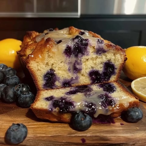 Blaubeer Zitronenbrot