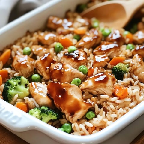 Teriyaki Huhn mit Reis
