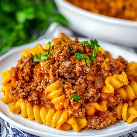 Auflauf Sloppy Joe