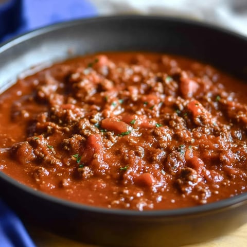 Hausgemachte Tomatensauce