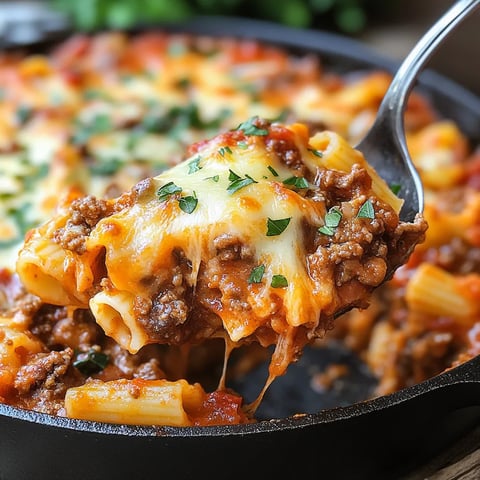 Herzhafter Beef Auflauf