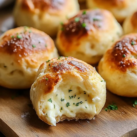 Käse Brötchen Bomben