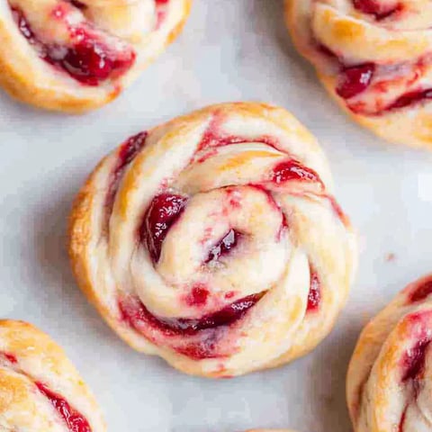Cranberry Orange Brioches