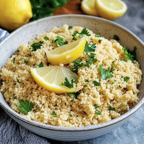 Frischer Zitronen-Couscous