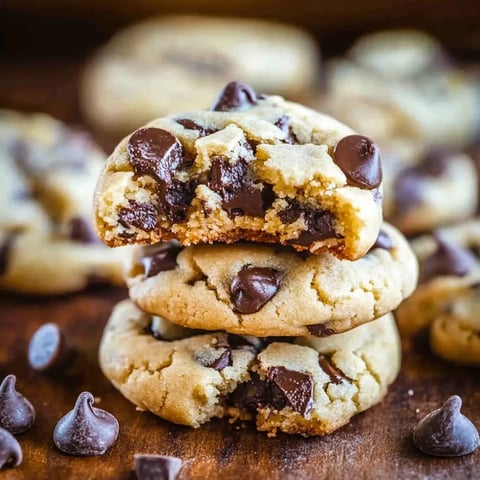 Cremige weiche Schokokekse mit Käse
