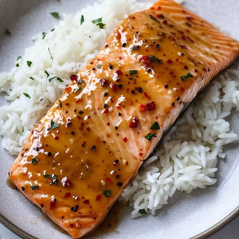 Lachs mit Honigglasur