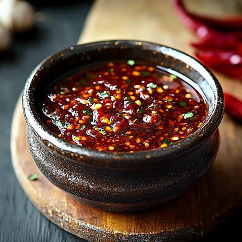 Hausgemachte Chili Knoblauch Sauce