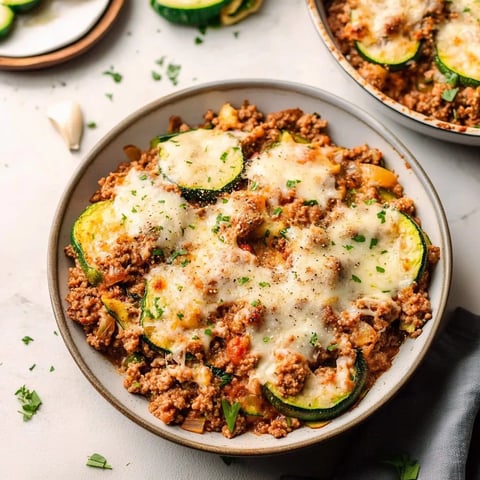 Zucchini Hackfleisch Auflauf