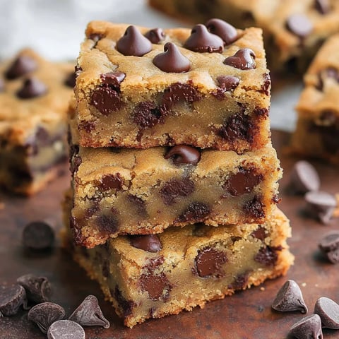 Einfache Schoko-Cookies Riegel