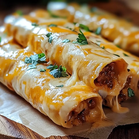 Käse Taco Rollen