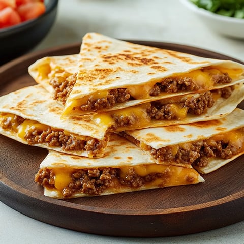 Käse Rindfleisch Quesadillas