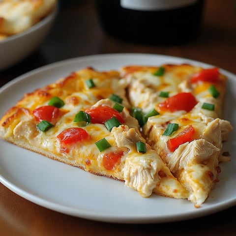 Huhn Käse Pizza