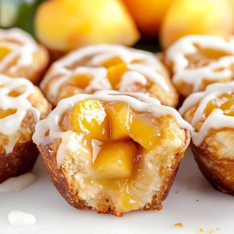 Mini Pfirsich Taschen