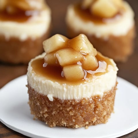 Apfel Mini Käsekuchen