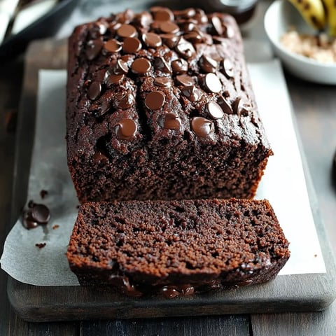 Das beste Schoko Bananenbrot