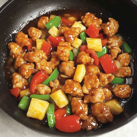 Knuspriges süß-saures Hähnchen