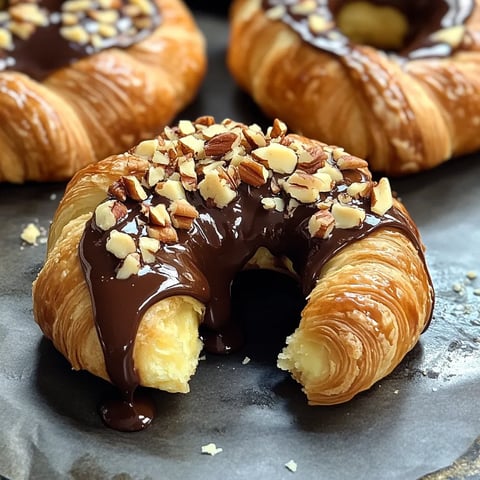 Boston Cream Croissants
