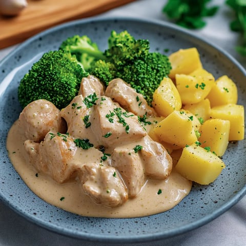 Zartes Zwiebel-Sahne-Hähnchen – Einfach köstlich!