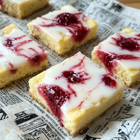 Fluffiger saftiger Zitronenkuchen mit Himbeeren perfekt vom Blech