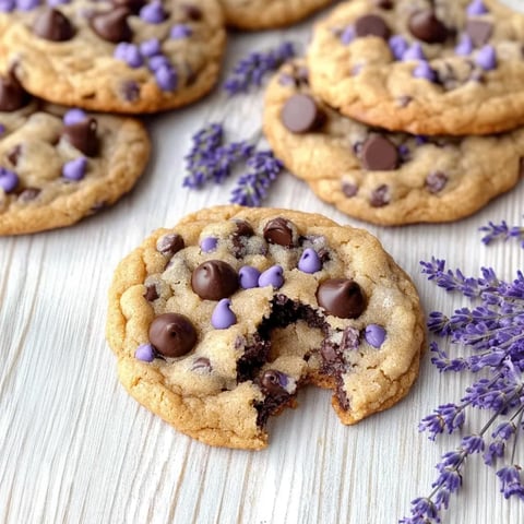 Lavendel Schoko Cookie Rezept